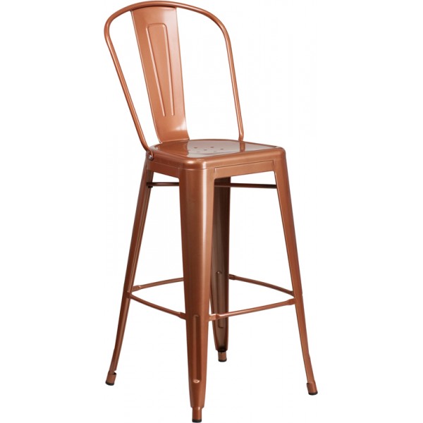 Outdoor Industrial Restaurant Bar Stools Westinghouse 30" Bar Stool with 14-Inch Seat